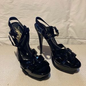 YSL Iconic Stiletto in Black Patent. Classic Yves Saint Laurent ❤️